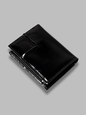 COMME DES GARCONS WALLET wallet/reversed hem - made in spain 100% cowhide da uomo