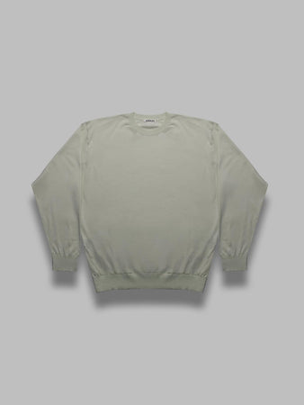 AURALEE high gauge cotton knit p/o da uomo