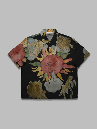 OUR LEGACY box shirt solar power print da uomo