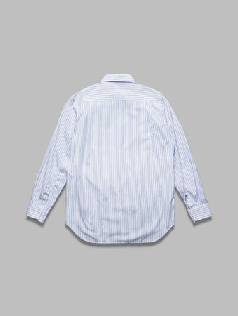 COMME DES GARCONS PLAY t-shirt black emblem woven - stripe - 100% cotton - made in japan da uomo