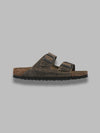 BIRKENSTOCK arizona faded khaki, oiled leather - calz. s da uomo