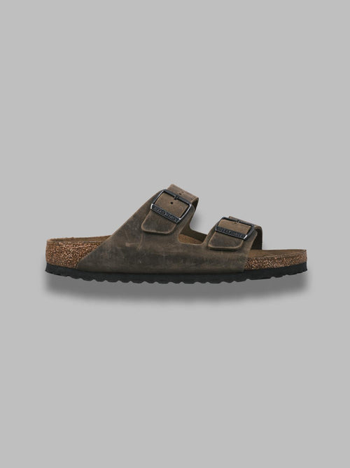 BIRKENSTOCK arizona faded khaki, oiled leather - calz. s da uomo