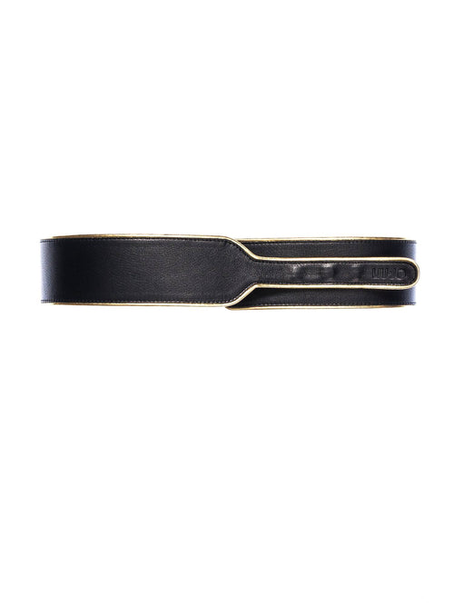 LIU JO Liu Jo - Pelle Nero Bordo Oro C66289P0300-22222 da donna