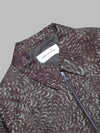 DRIES VAN NOTEN printed cotton jacket da uomo