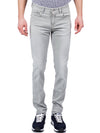 RE-HASH Re-hash - Denim 5 Tasche Grigio Chiaro P015 0088 RUBENS-Z da uomo