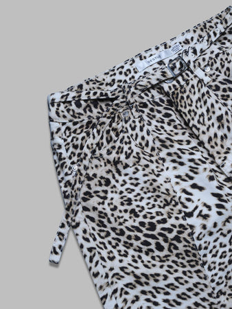 GESTUZ gz elonia hw pants - leopard print da donna
