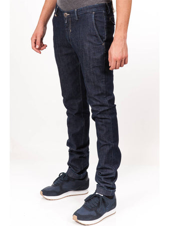BARBATI Barbati - Denim Blu Scuro Tasca America ANTHONY 802/304 BLU da uomo