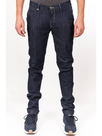 BARBATI Barbati - Denim Blu Scuro Tasca America ANTHONY 802/304 BLU da uomo