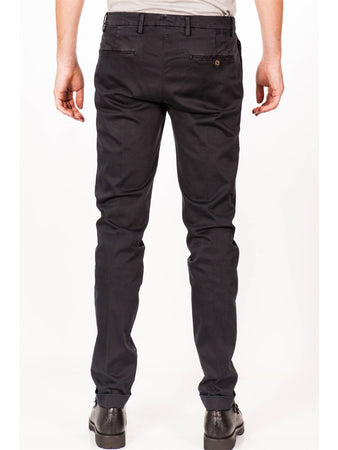 MICHAEL COAL Michael Coal - Pantalone Unito Con Pences FREDERICK 2001 01 BL da uomo