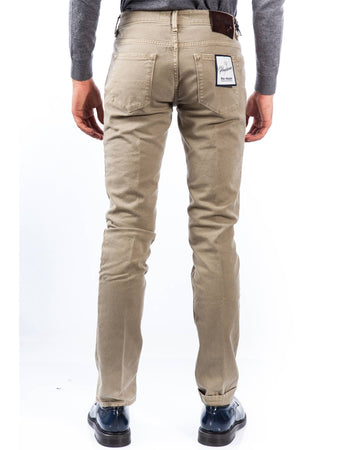 RE-HASH Re-hash - Bull Denim Beige 5 Tasche RUBENS CS5889 0133 da uomo
