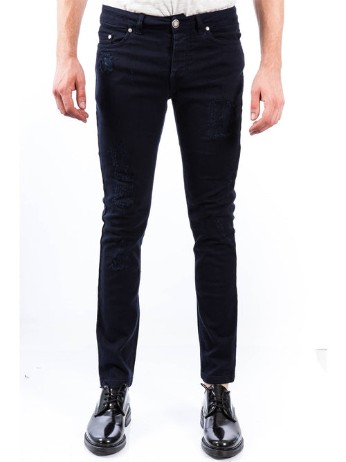 ALESSANDRO DELL ACQUA Alessandro Dell Acqua - Denim 5 Tasche Con Rotture AD7176WB/D0014ES 50 da uomo
