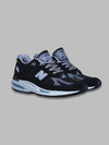NEW BALANCE 991v2 black - scarpa lifestyle - pigskin/synthetic/mesh da uomo