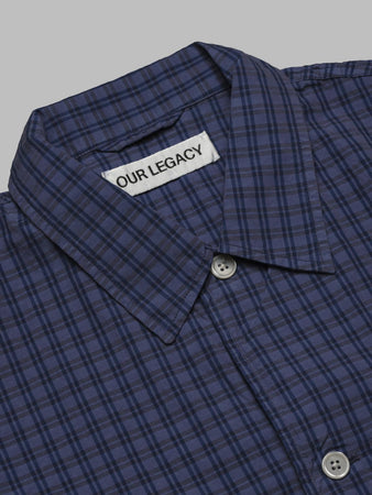 OUR LEGACY box shirt kahuna check da uomo