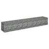 vidaXL Gabbione Letto Rialzato in Acciaio Zincato 180x30x30 cm
