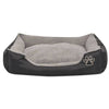 vidaXL Cuccia per Cani con Cuscino Imbottito Taglia XL Nero