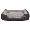vidaXL Cuccia per Cani con Cuscino Imbottito Taglia XL Nero