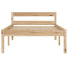 vidaXL Giroletto senza Materasso 100x200 cm in Legno Massello di Pino