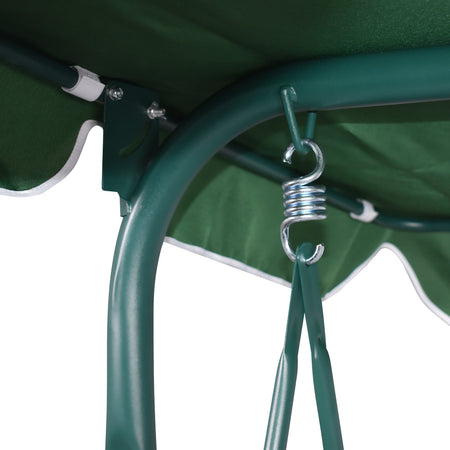 Dondolo "Amalfi" 3 posti altalena da giardino e veranda con cuscino imbottito 170 cm