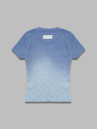 MARINE SERRE moon faded jersey baby fit t-shirt da donna