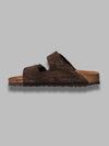 BIRKENSTOCK arizona sfb mocca, suede leather - calz. s da uomo