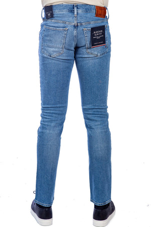 Tommy Hilfiger - Slim Fit Strach Lungh. 30 MW0MW09592 911 BL CH da uomo