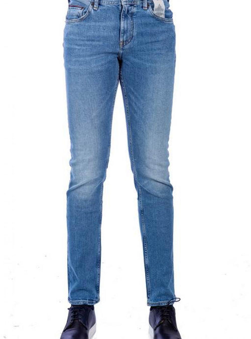Tommy Hilfiger - Slim Fit Strach Lungh. 30 MW0MW09592 911 BL CH da uomo