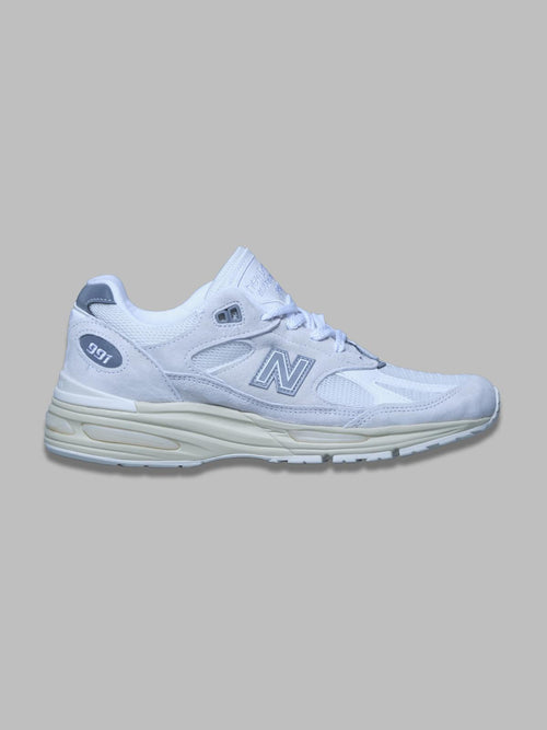 NEW BALANCE 991v2 grey - scarpa lifestyle - pigskin/synthetic/mesh da uomo