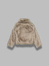 MISBHV bianca fur jacket da donna