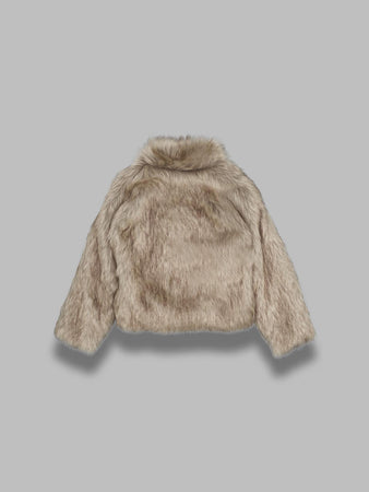 MISBHV bianca fur jacket da donna