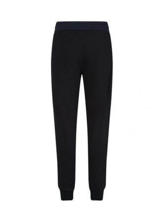 calvin klein Calvin Klein - Mix Media Interlock Sweatpant K10K104511 BLACK da uomo