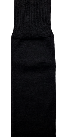 Calze Lunghe Uomo Gallo - Nero Tinta Unita