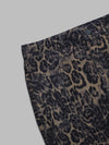 GESTUZ gz leane mw skirt - leopard print leather da donna