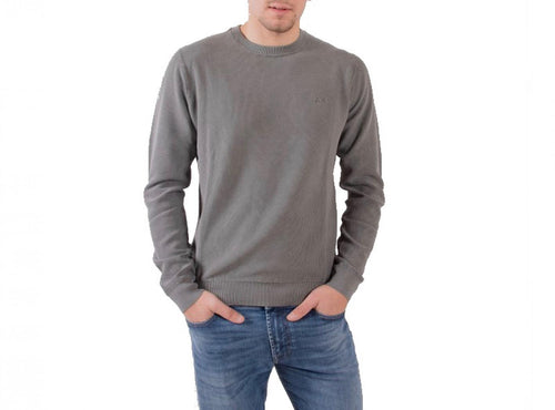 SUN68 Maglia Uomo Sun68 K30109 91 ACCIAIO da uomo