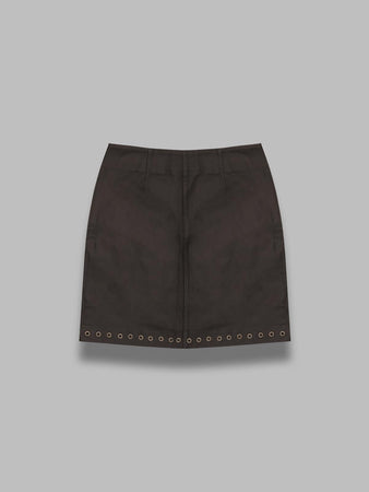 GIMAGUAS eyelets midi skirt da donna