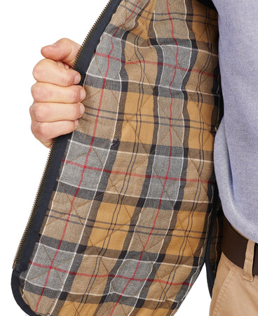 BARBOUR Barbour - Trapunta Interna Blu/tartan MLI0001 LINER NY91 B da uomo