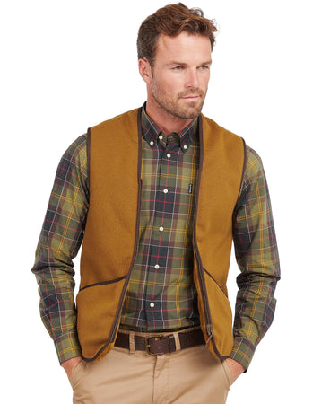 BARBOUR Barbour - Warm Ecopeliccia Waistcoat Zip MLI0004 LINER BR31 da uomo