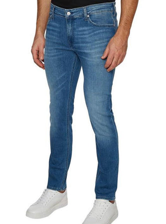 calvin klein Calvin Klein - Slim Fit; Blu Medio; L 32 K10K1065601A4 da uomo
