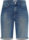 calvin klein Calvin Klein - Slim Denim Short Blue Medio K10K1072121BJ da uomo