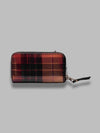 COMME DES GARCONS WALLET wallet / lenticular tartan - 100% tpu in: 100%cowhide made in spain da uomo