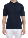 OUTFIT Outfit - Polo In Filo Ciciture A Vista OF1S2S1M008/174 BLU da uomo