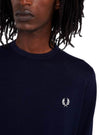 Fred Perry - Girocollo Tinta Unita K9601 608 da uomo