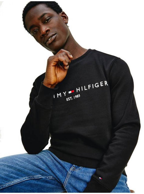 Tommy Hilfiger Felpa Uomo MW0MW11596BDS da uomo