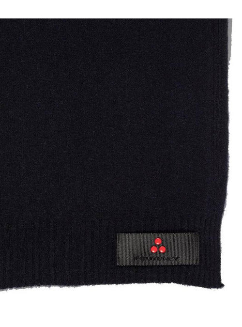 Peuterey - Tinta Unita In Tricot Con Logo Fondo ADASIC 215 BL da uomo