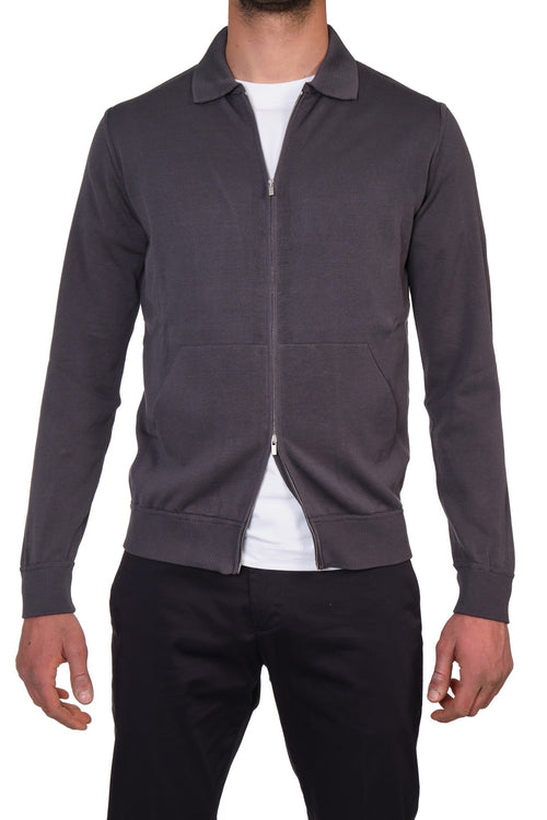 FILINTRAMA Filintrama - Polo Full Zip Manica Lunga Con Tasche FB1ML2A CR12R 960 da uomo