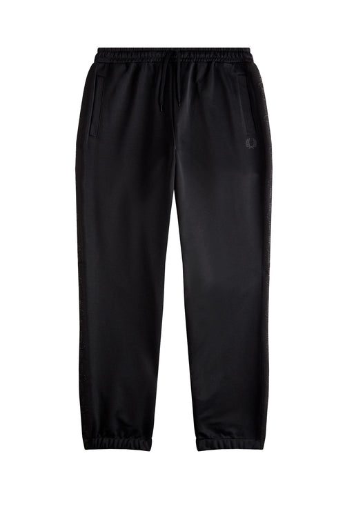 Fred Perry - Pant Con Fettuccia Tono Su Tono T3512 102 NER da uomo