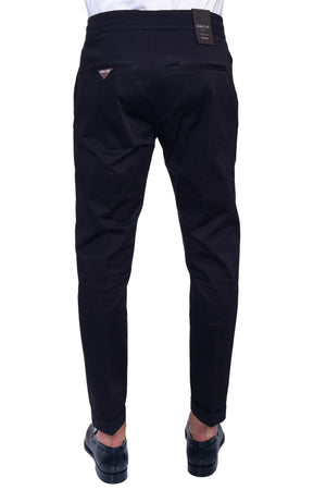 GOLDEN CRAFT 1957 Golden Craft 1957 - Tasca America Cinto Elastico Satin Cotton 6517/MAX EOO3 NAVY da uomo