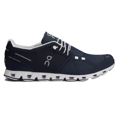 ON On - Scarpa Da Corsa Navy White CLOUD5 MIDNIGHT da uomo