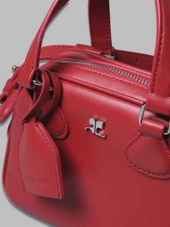 COURREGES ac stud mini bowling bag da donna