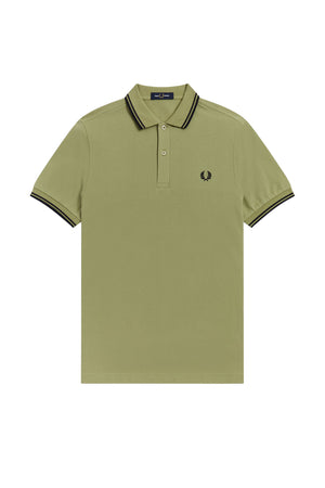 Fred Perry - Doppio Bordino Blu M3600 P05 VER da uomo