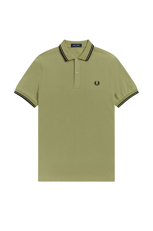 Fred Perry - Doppio Bordino Blu M3600 P05 VER da uomo